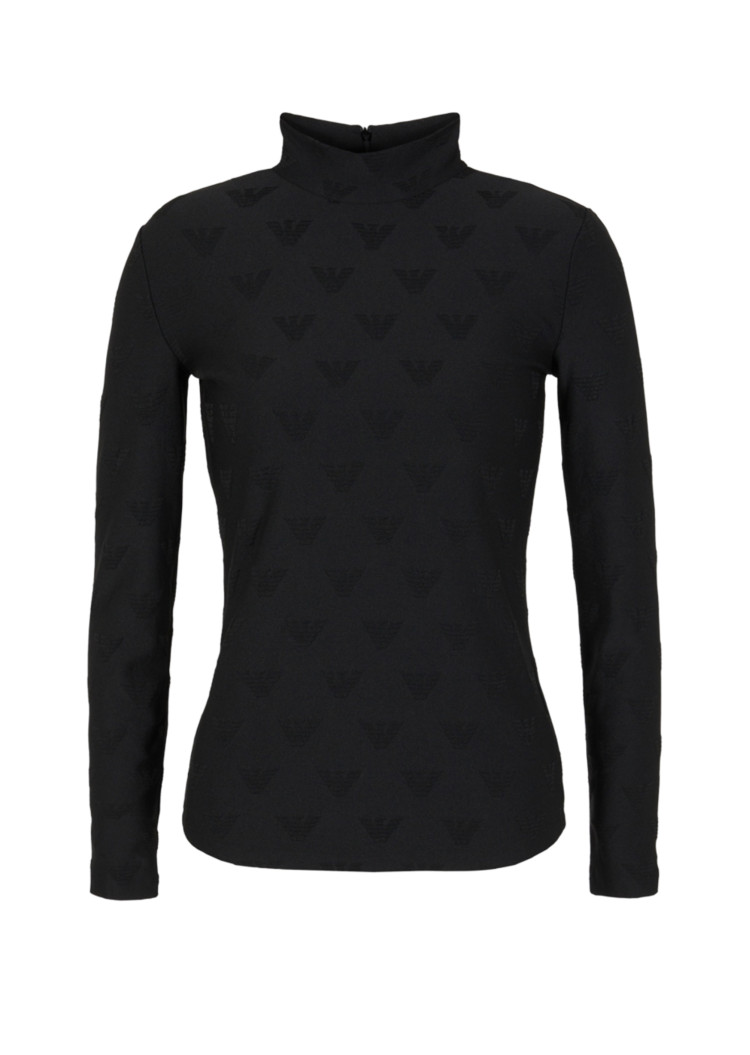 Гольф Slim fit для жінок (477708), колір Чорний - №1