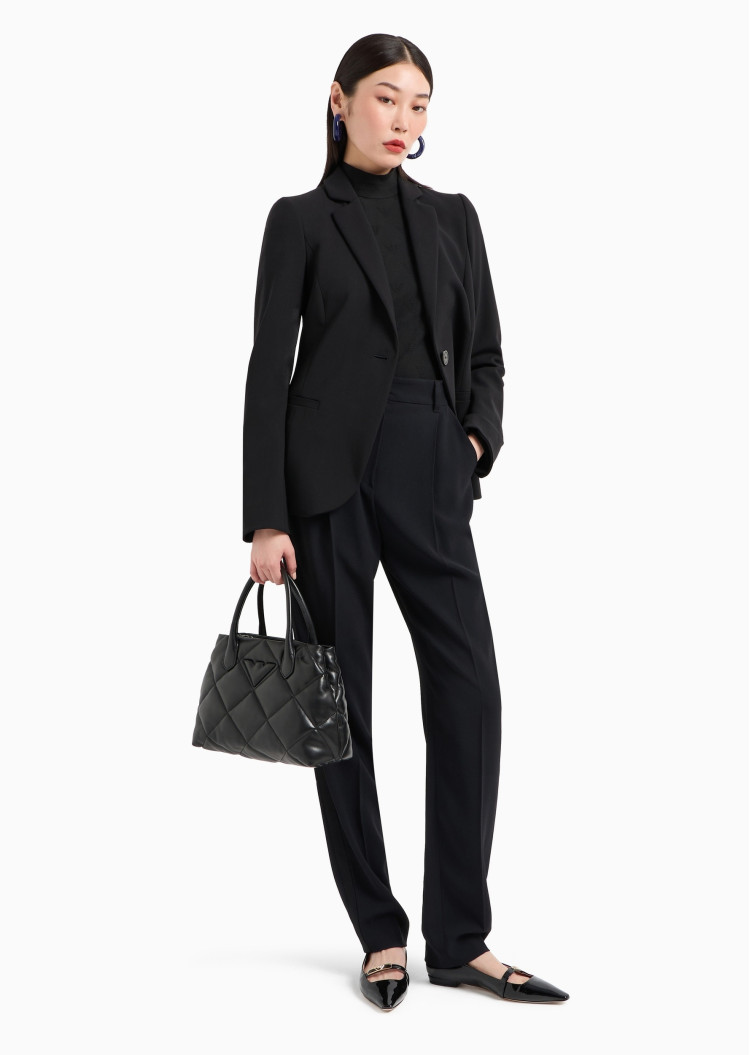Гольф Slim Fit для женщин (477708), цвет Черный - №3