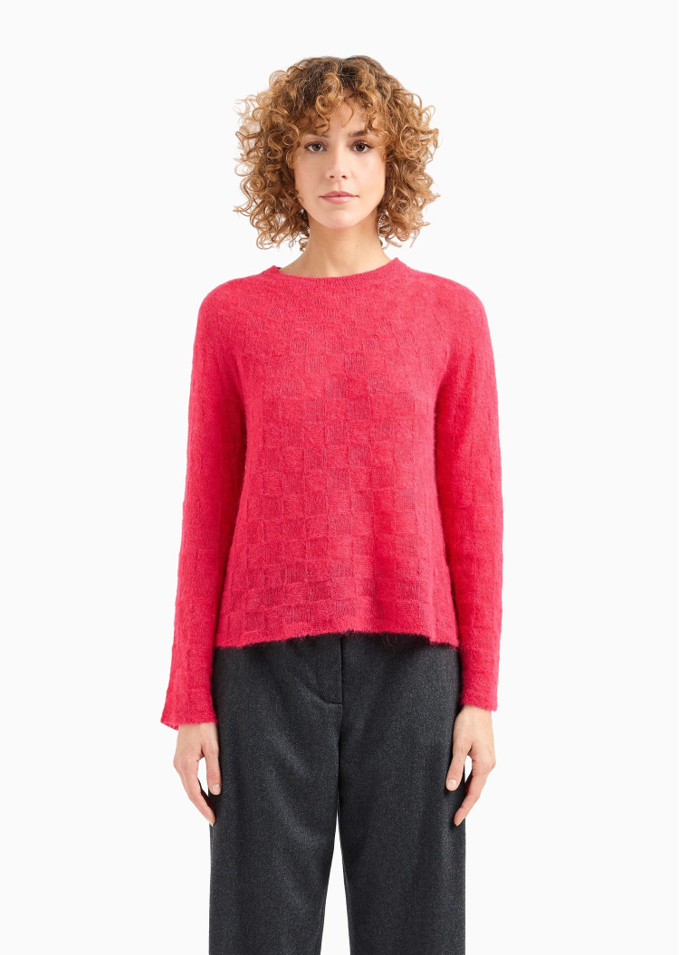 Джемпер Regular fit для женщин (477718), цвет Розовый - №2