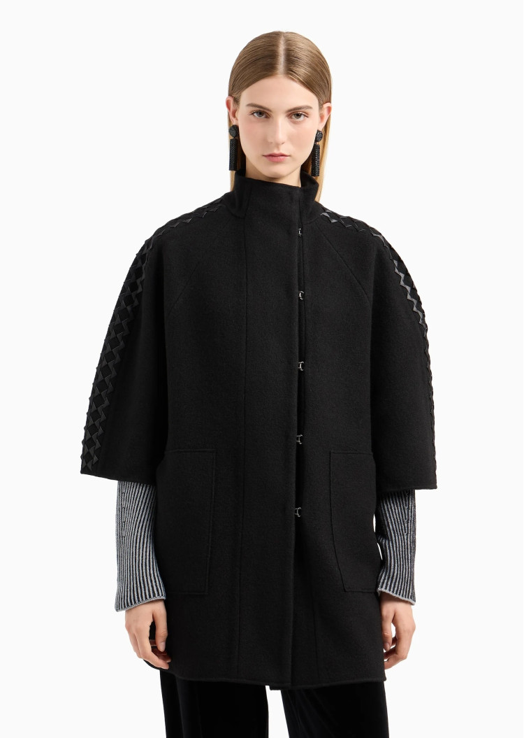 Пальто Relaxed Fit для женщин (477724), цвет Черный - №2