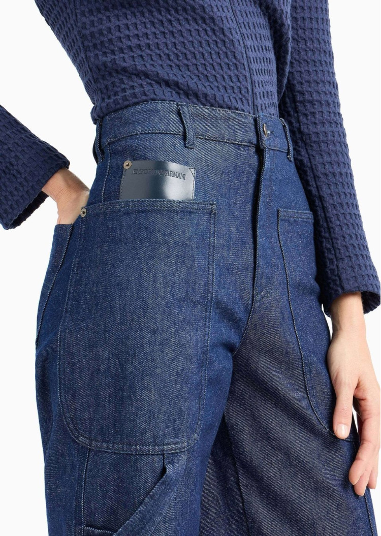 Джинси Regular Relaxed Fit Висока — фото 5