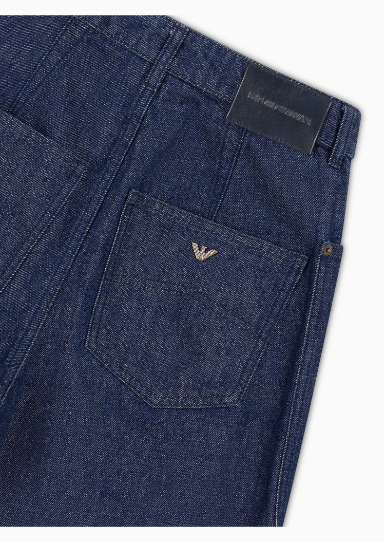 Джинсы Regular Regular fit Высокая для женщин (477730), цвет Синий - №6