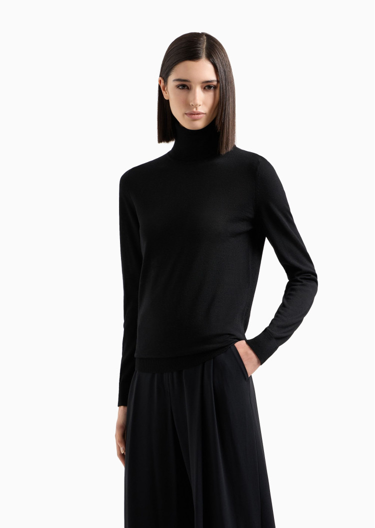 Гольф Regular fit для жінок (477733), колір Чорний - №2