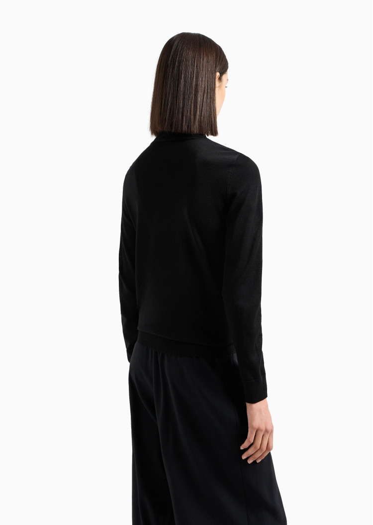 Гольф Regular fit для жінок (477733), колір Чорний - №4