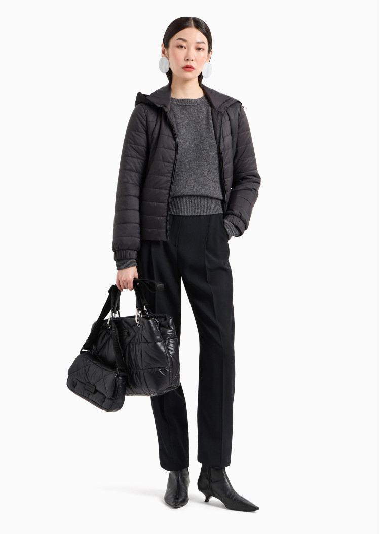 Куртка Slim Fit для жінок (477734), колір Чорний - №3