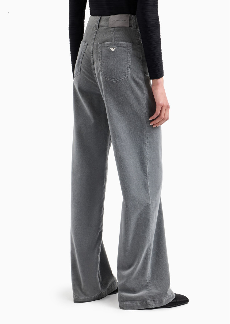 Брюки fashion Regular fit Висока для жінок (477742), колір Сірий - №4