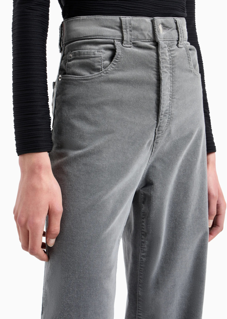 Брюки fashion Regular fit Висока для жінок (477742), колір Сірий - №5