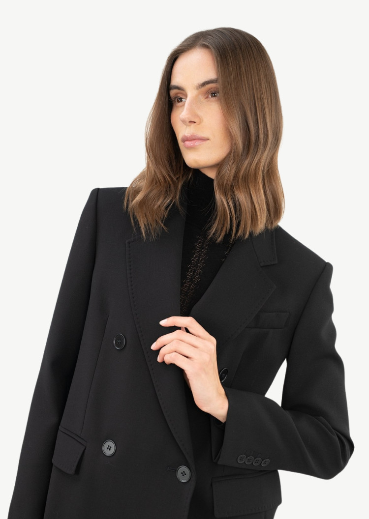 Жакет Regular fit для жінок (477825), колір Чорний - №5