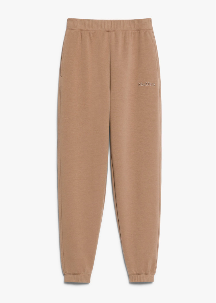 Брюки джерсі Regular fit Висока для жінок (477845), колір Коричневий - №1