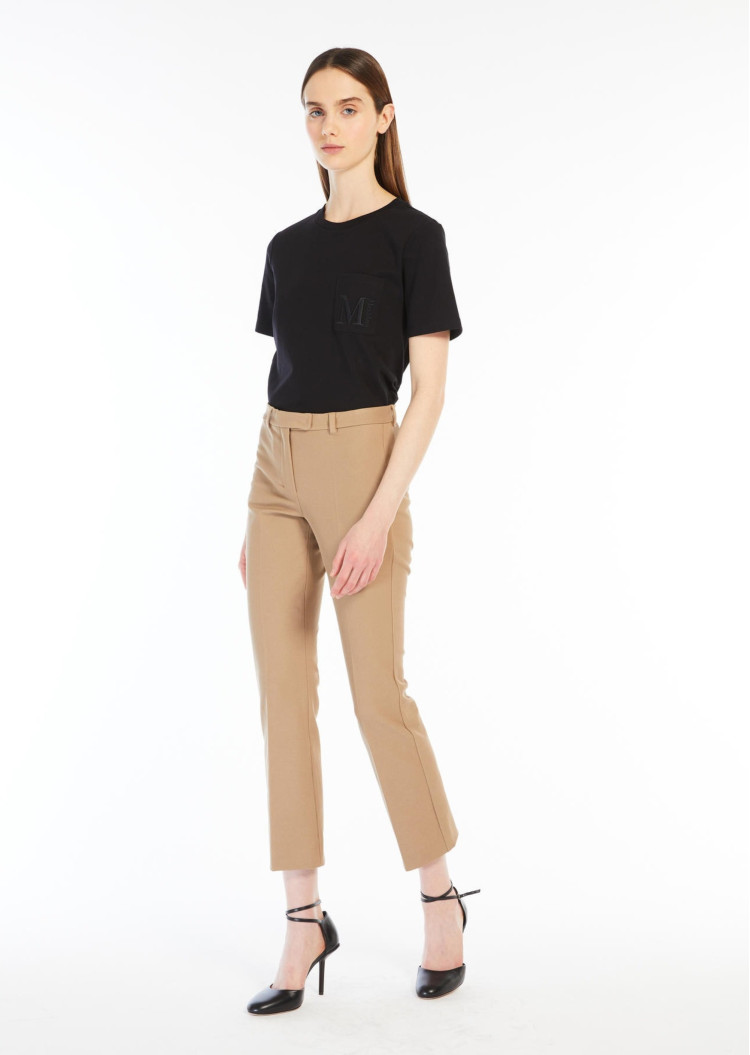 Футболка Slim fit для жінок (477846), колір Коричневий - №3