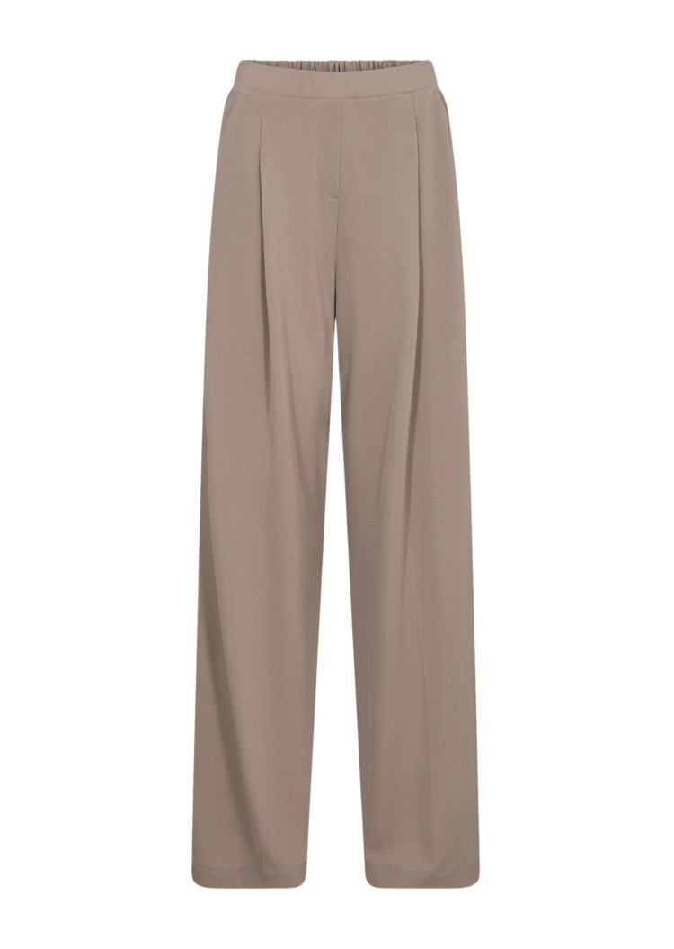 Брюки джерси Regular fit для женщин (477853), цвет Бежевый - №1