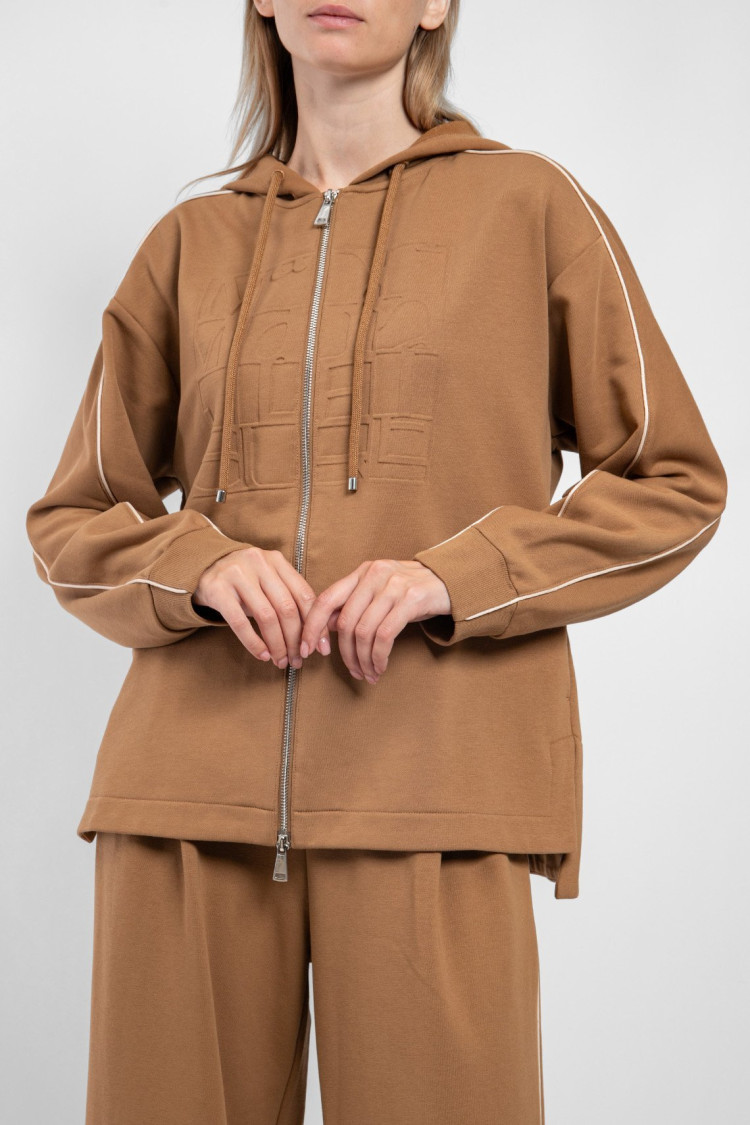 Спортивная кофта Regular Fit для женщин (477855), цвет Коричневый - №2