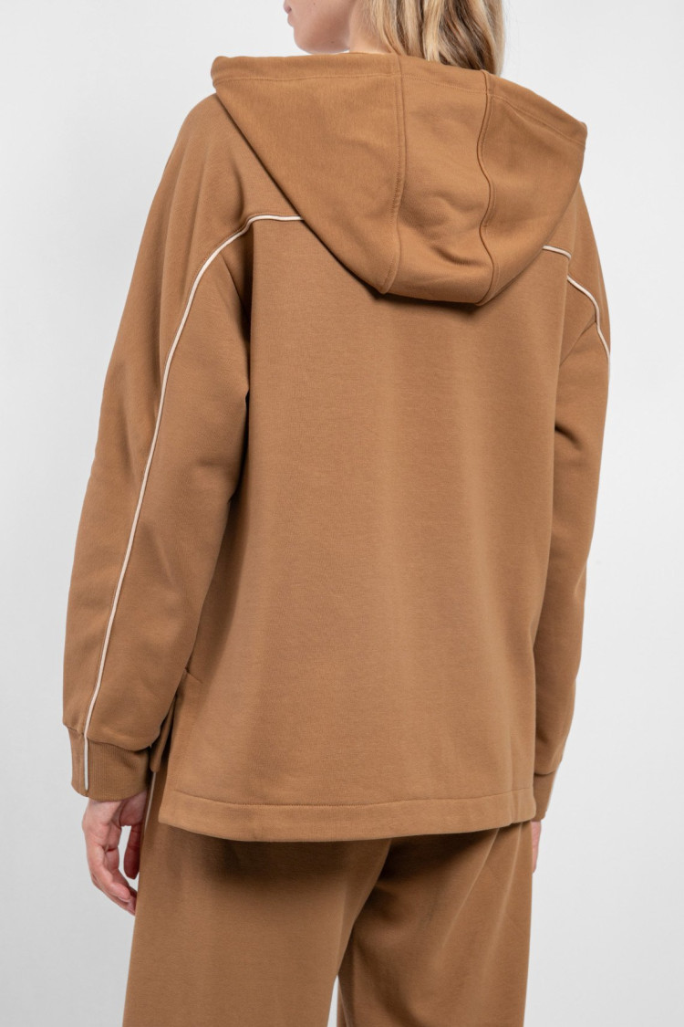 Спортивная кофта Regular Fit для женщин (477855), цвет Коричневый - №4