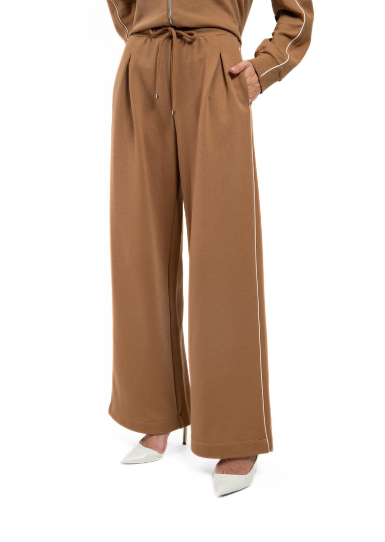 Брюки джерси Regular Fit для женщин (477856), цвет Коричневый - №2