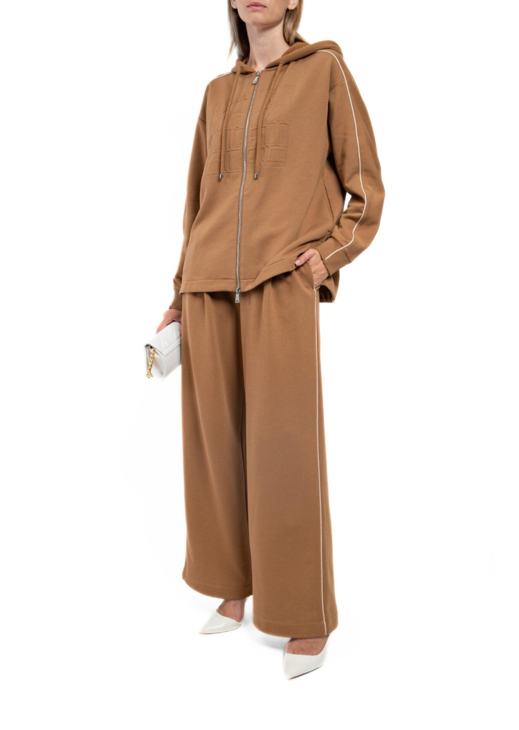 Брюки джерси Regular Fit для женщин (477856), цвет Коричневый - №3