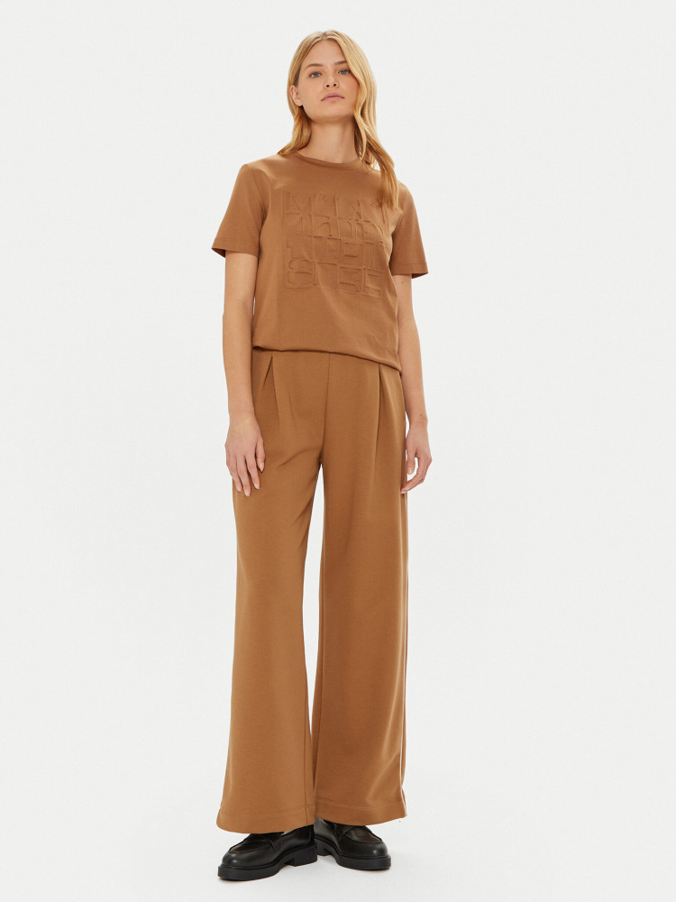 Футболка Regular fit для жінок (477857), колір Коричневий - №3