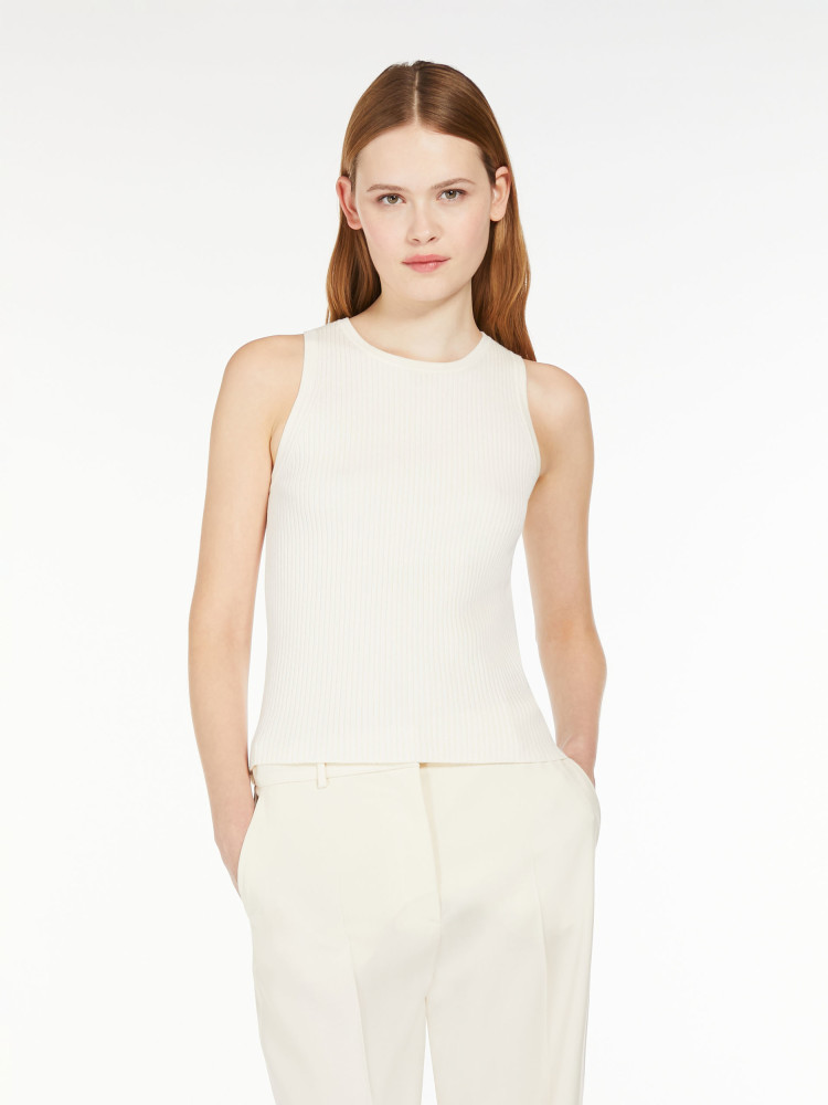 Майка Slim Fit для жінок (477880), колір Молочний - №2