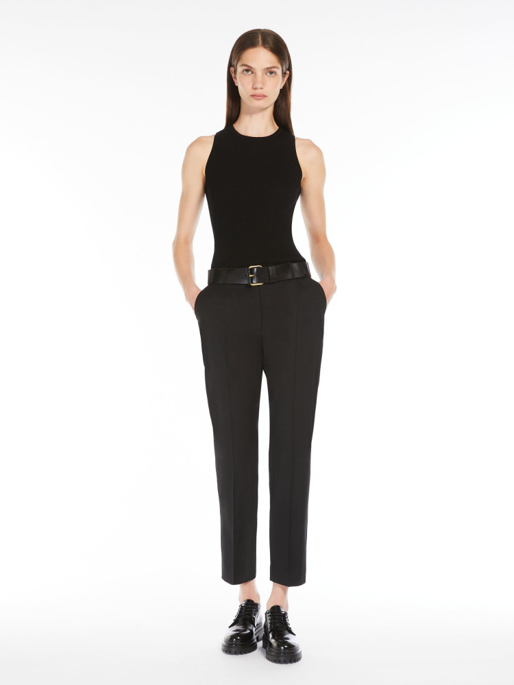 Майка Slim Fit для женщин (477881), цвет Черный - №3