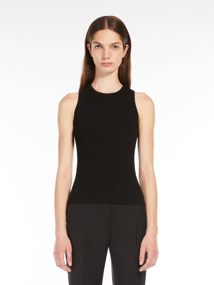 Майка Slim Fit для женщин (477881), цвет Черный - №5