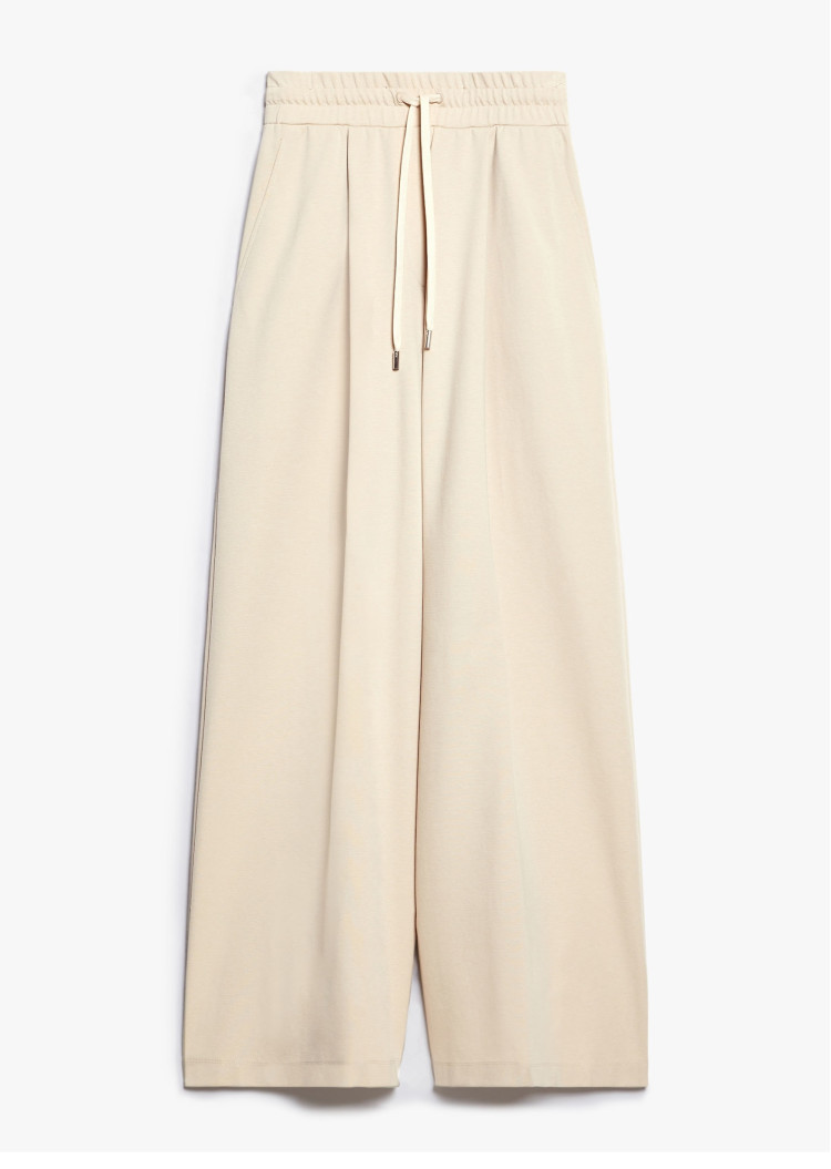 Брюки fashion Relaxed fit Висока для жінок (477885), колір Молочний - №1