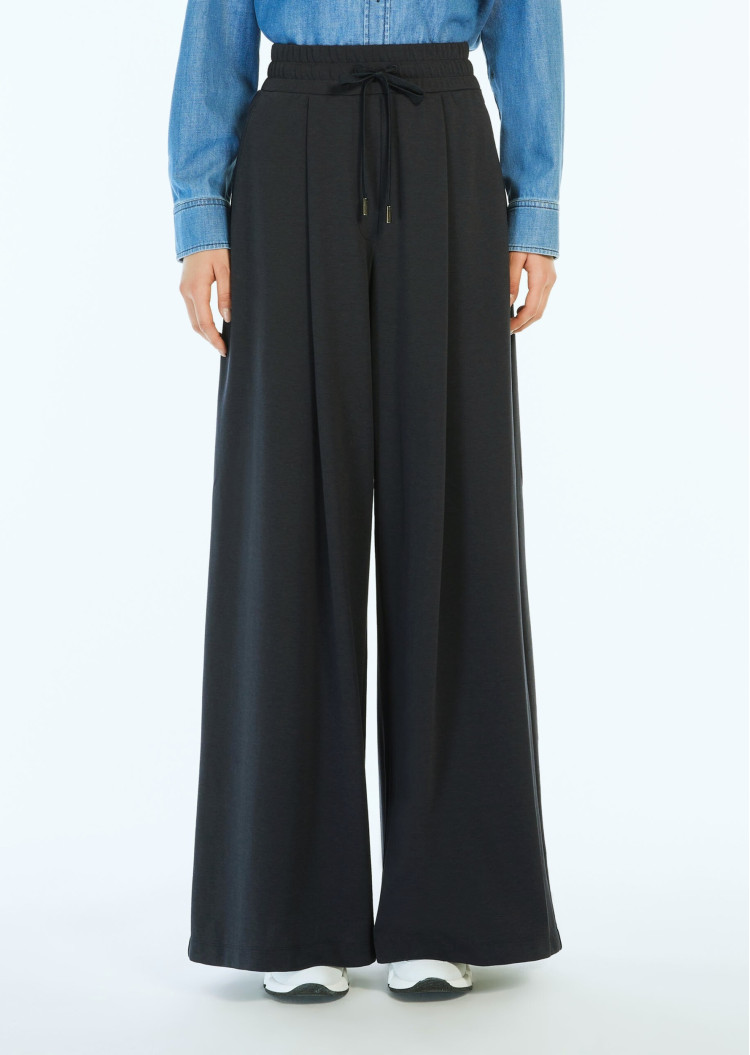 Брюки fashion Relaxed Fit Высокая для женщин (477886), цвет Черный - №3