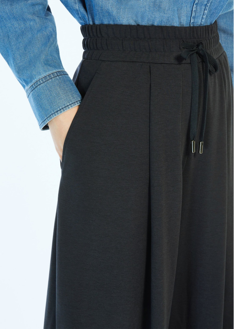 Брюки fashion Relaxed Fit Высокая для женщин (477886), цвет Черный - №5