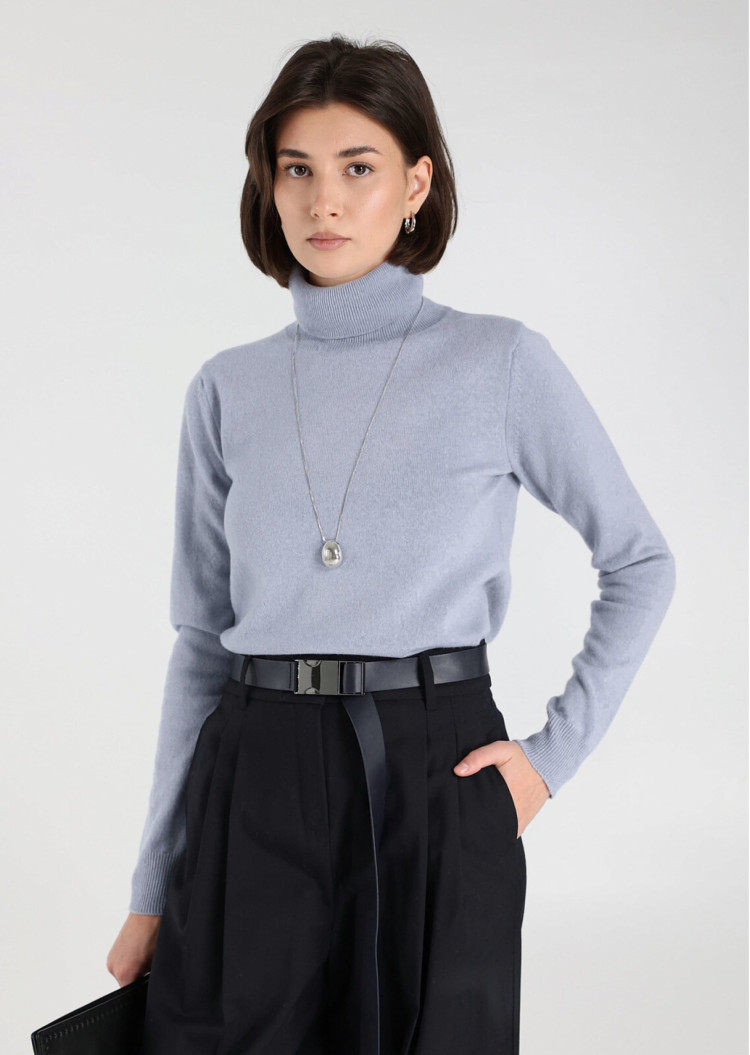 Свитер Regular Fit для женщин (477901), цвет Синий - №2