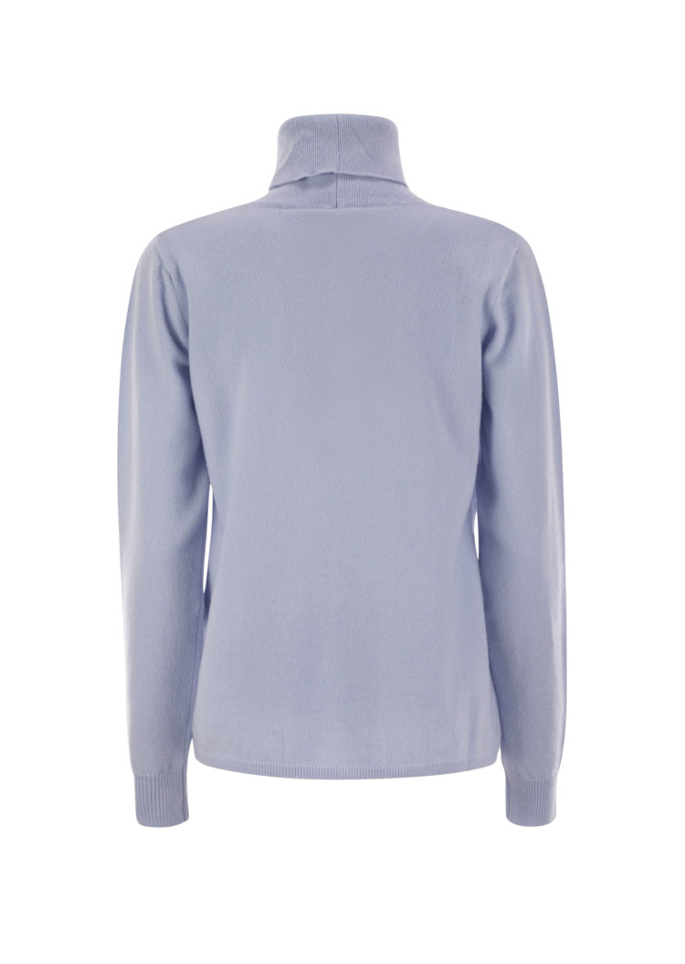 Свитер Slim fit для женщин (477901), цвет Синий - №4