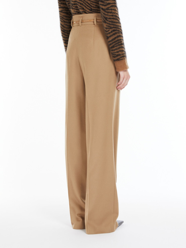 Брюки классика Relaxed Fit Высокая для женщин (477903), цвет Коричневый - №4