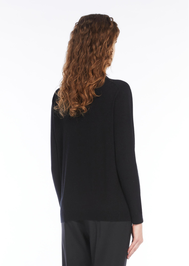Свитер Slim Fit для женщин (477929), цвет Черный - №3
