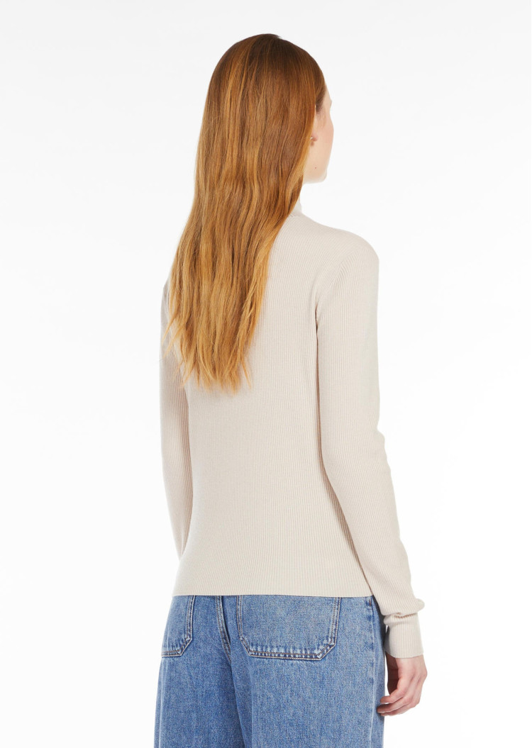 Гольф Slim fit для женщин (477935), цвет Бежевый - №4