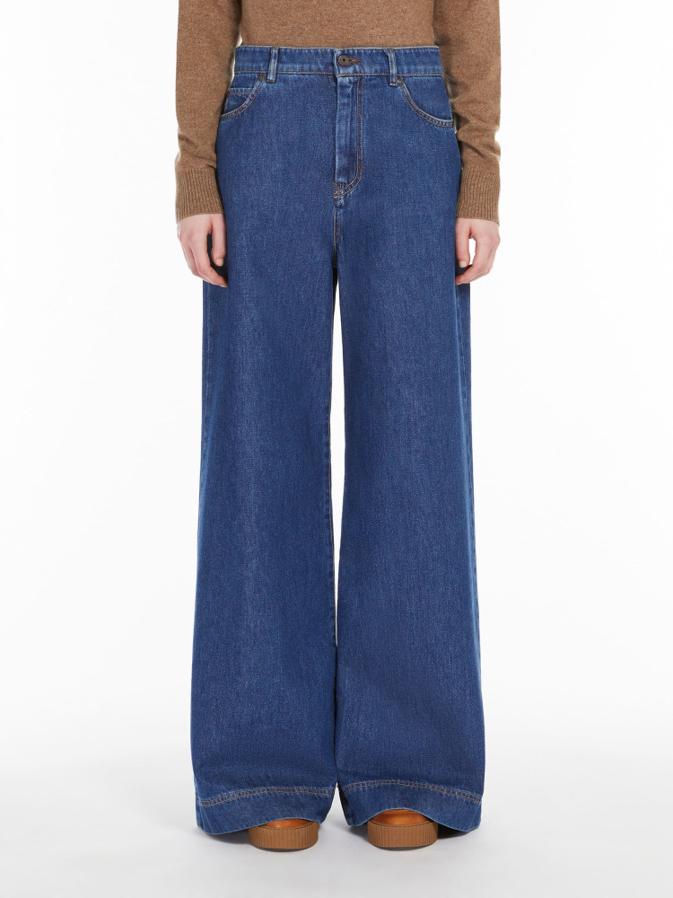 Джинсы Relaxed Regular Fit Высокая для женщин (477936), цвет Синий - №2