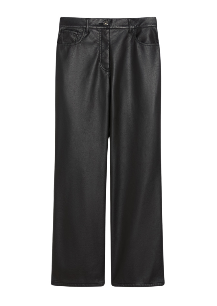 Брюки fashion Regular fit Средняя для женщин (477937), цвет Черный - №1