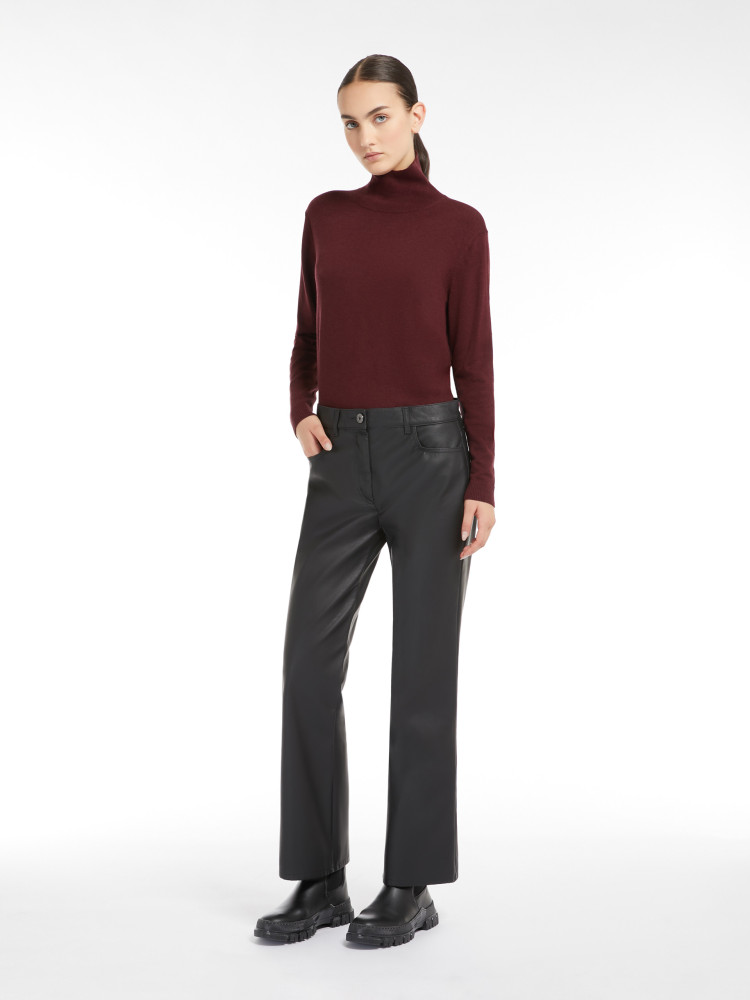 Брюки fashion Regular fit Средняя для женщин (477937), цвет Черный - №2