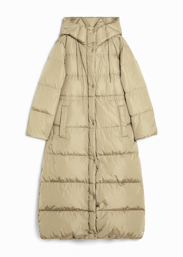 Пуховик Regular fit для женщин (477944), цвет Молочный - №1