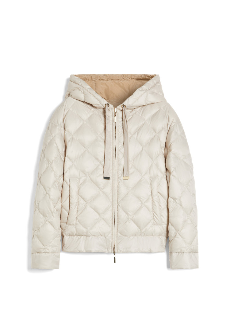 Пуховик тонкий Regular fit для женщин (478431), цвет Бежевый - №1