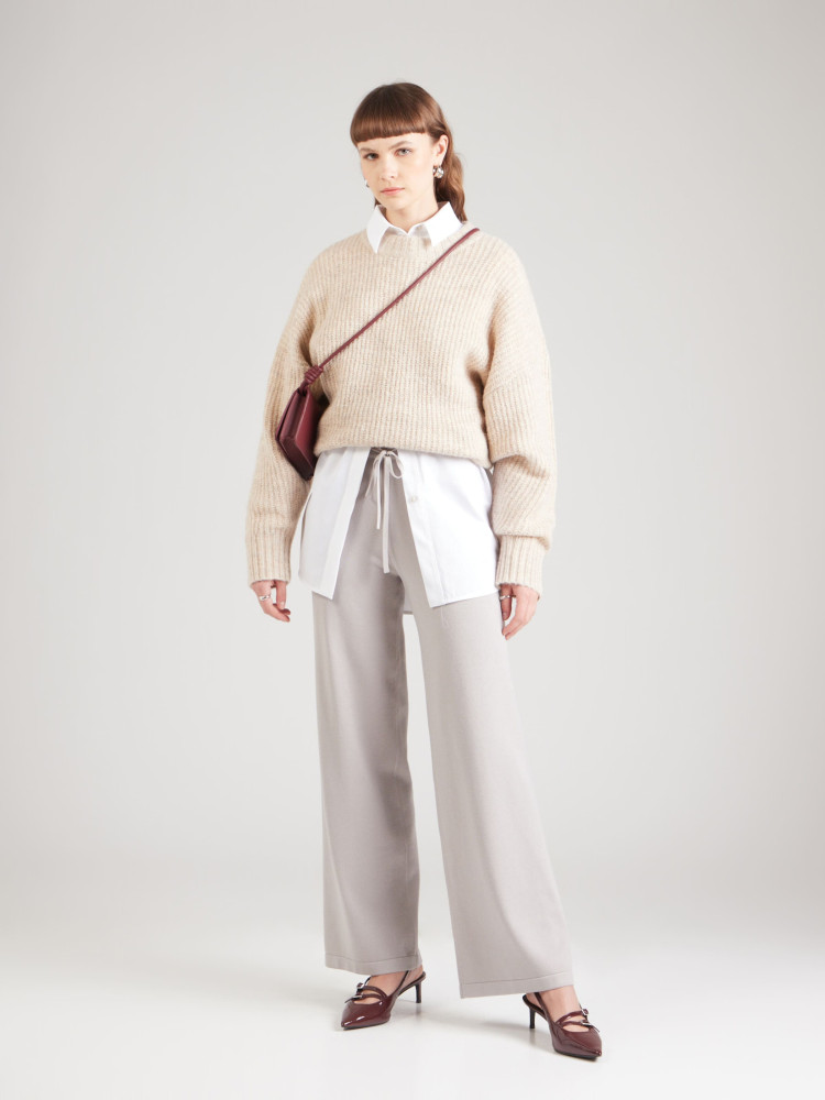 Брюки джерси Regular fit Средняя для женщин (478440), цвет Серый - №3