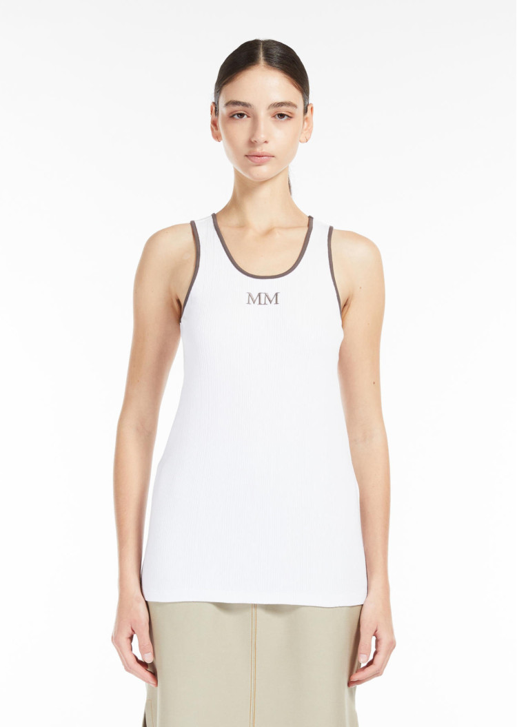 Майка Slim fit для жінок (478444), колір Білий - №2