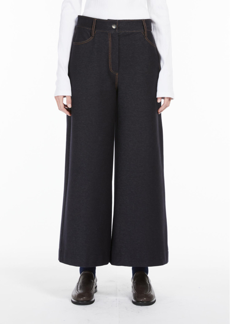 Брюки повседневные Relaxed fit для женщин (478448), цвет Синий - №1