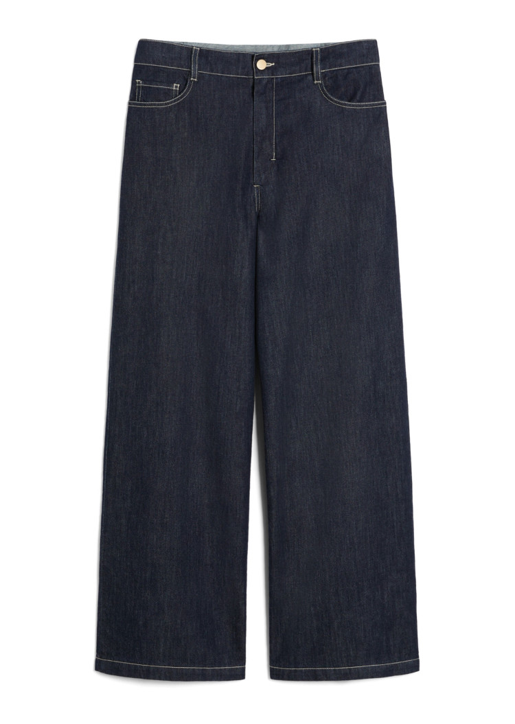 Джинсы Regular Regular fit Высокая для женщин (478451), цвет Синий - №1