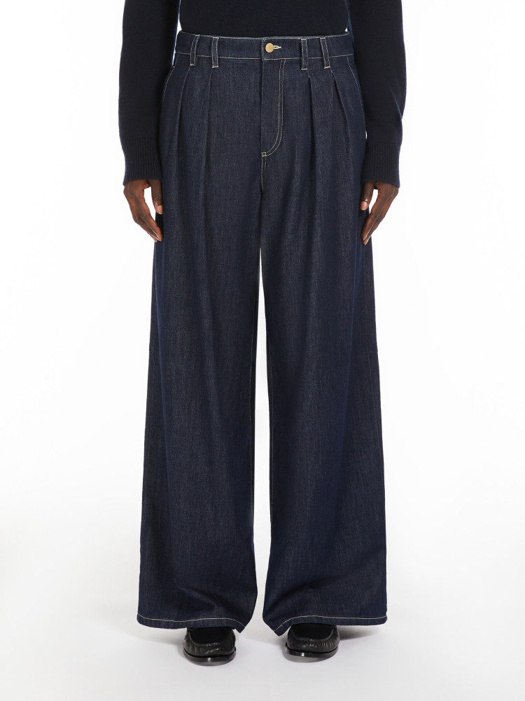 Джинси Relaxed Relaxed Fit Висока для жінок (478453), колір Синій - №2