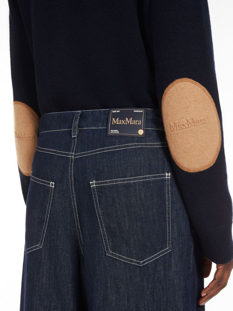 Джинси Relaxed Relaxed Fit Висока для жінок (478453), колір Синій - №5