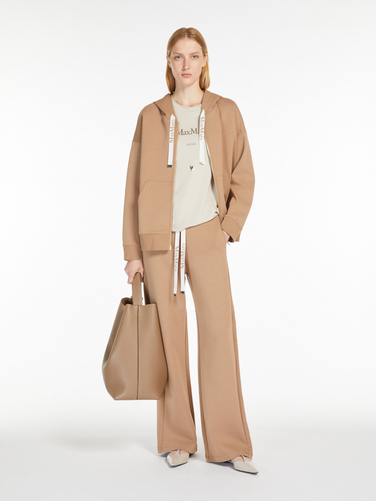 Брюки джерси Regular fit Высокая для женщин (478461), цвет Коричневый - №3