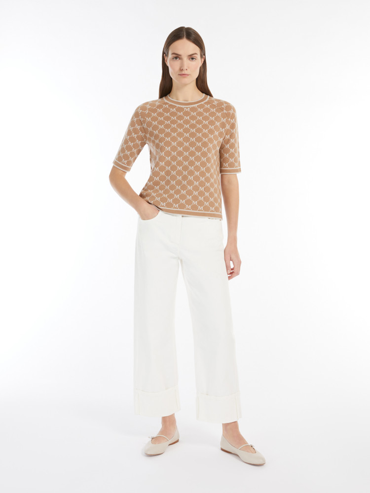 Топ с коротким рукавом Slim fit для женщин (478468), цвет Коричневый - №3