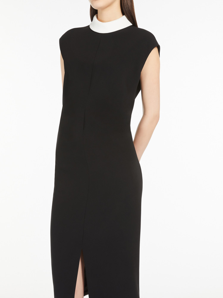 Сукні міді Slim fit для жінок (478474), колір Чорний - №5