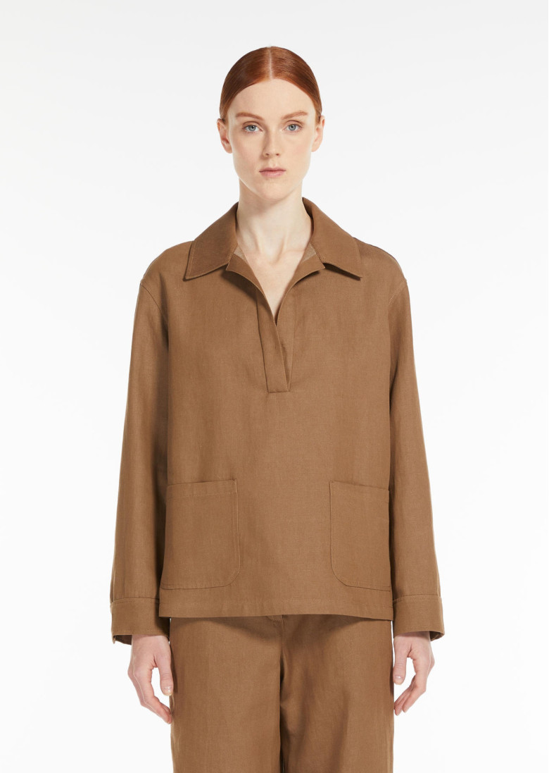 Рубашка с длинным рукавом Relaxed Fit: свободный крой для максимального комфорта.