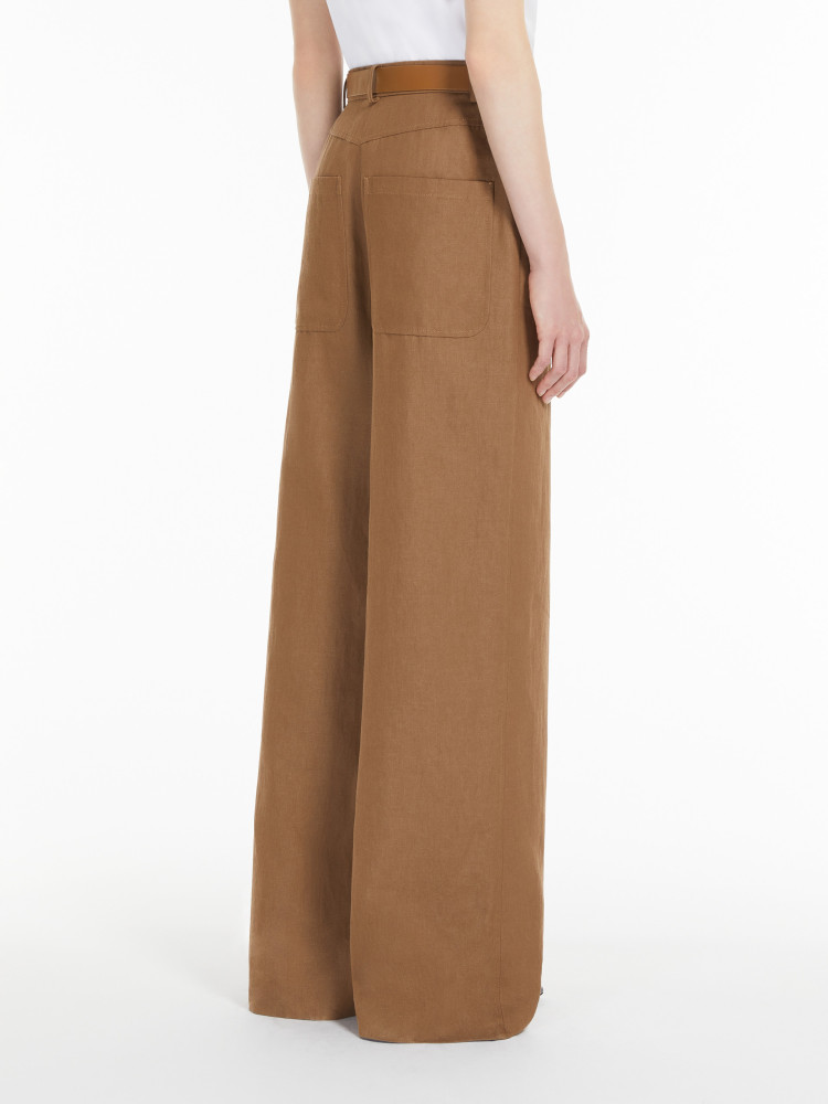 Брюки класичні Relaxed fit Висока для жінок (478483), колір Коричневий - №4