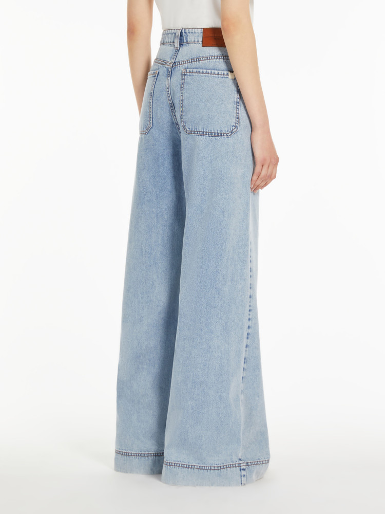 Джинсы Relaxed Relaxed fit Высокая для женщин (478489), цвет Синий - №4