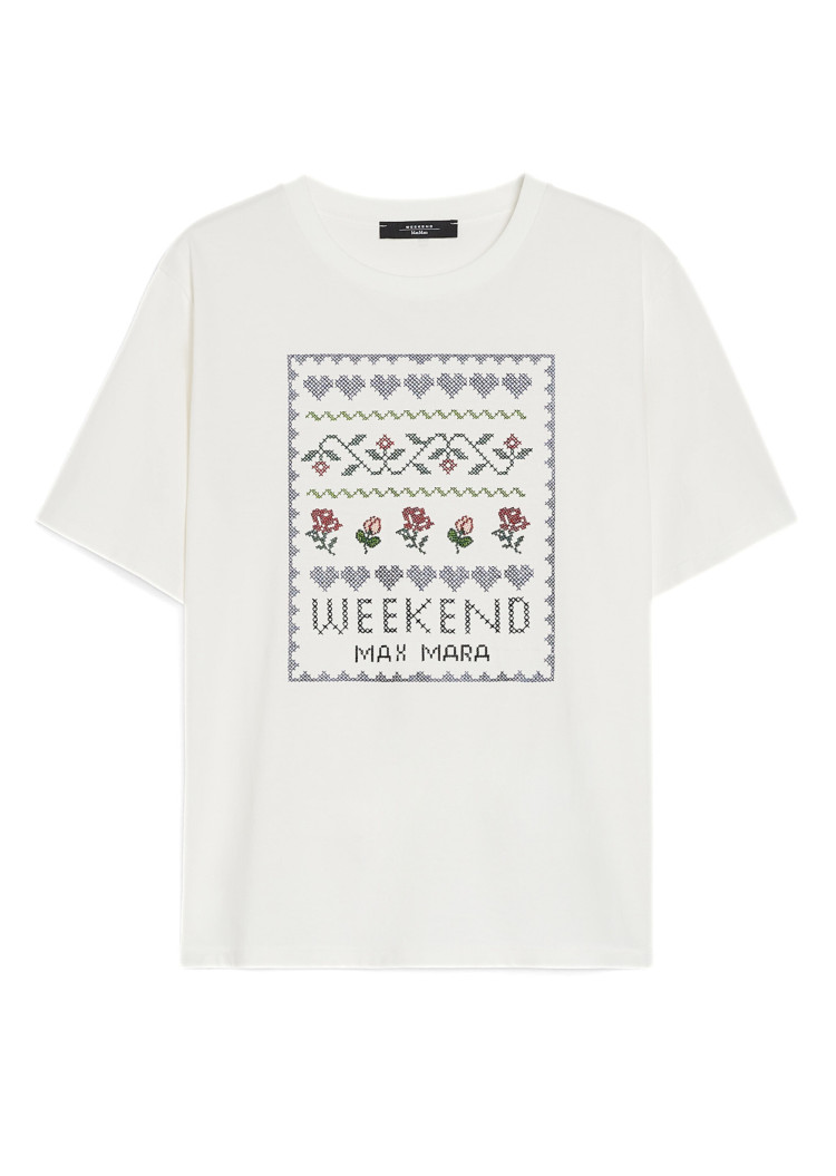 Футболка Regular fit для женщин (478490), цвет Белый - №1
