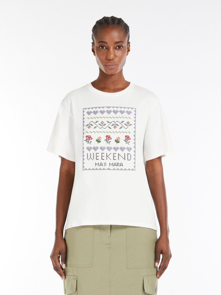 Футболка Regular fit для женщин (478490), цвет Белый - №2